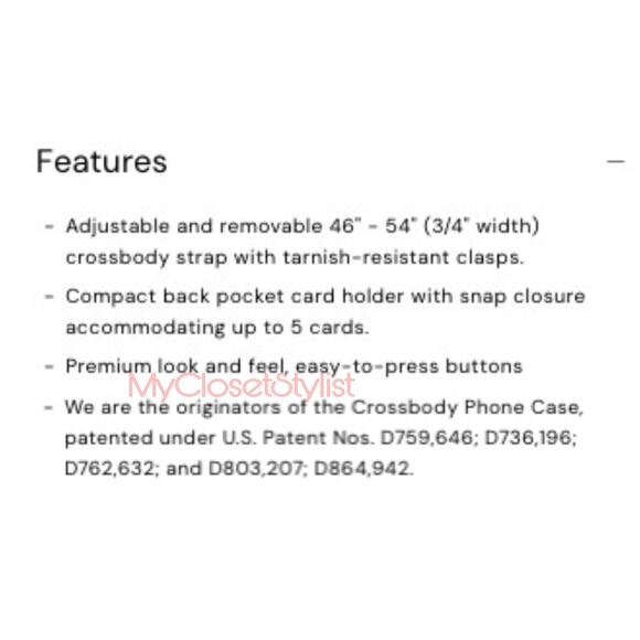 BANDOLIER Chic Pink Pebbled Leather 13 iPhone Crossbody Wallet Case Set NEW RARE - Picture 3 of 5